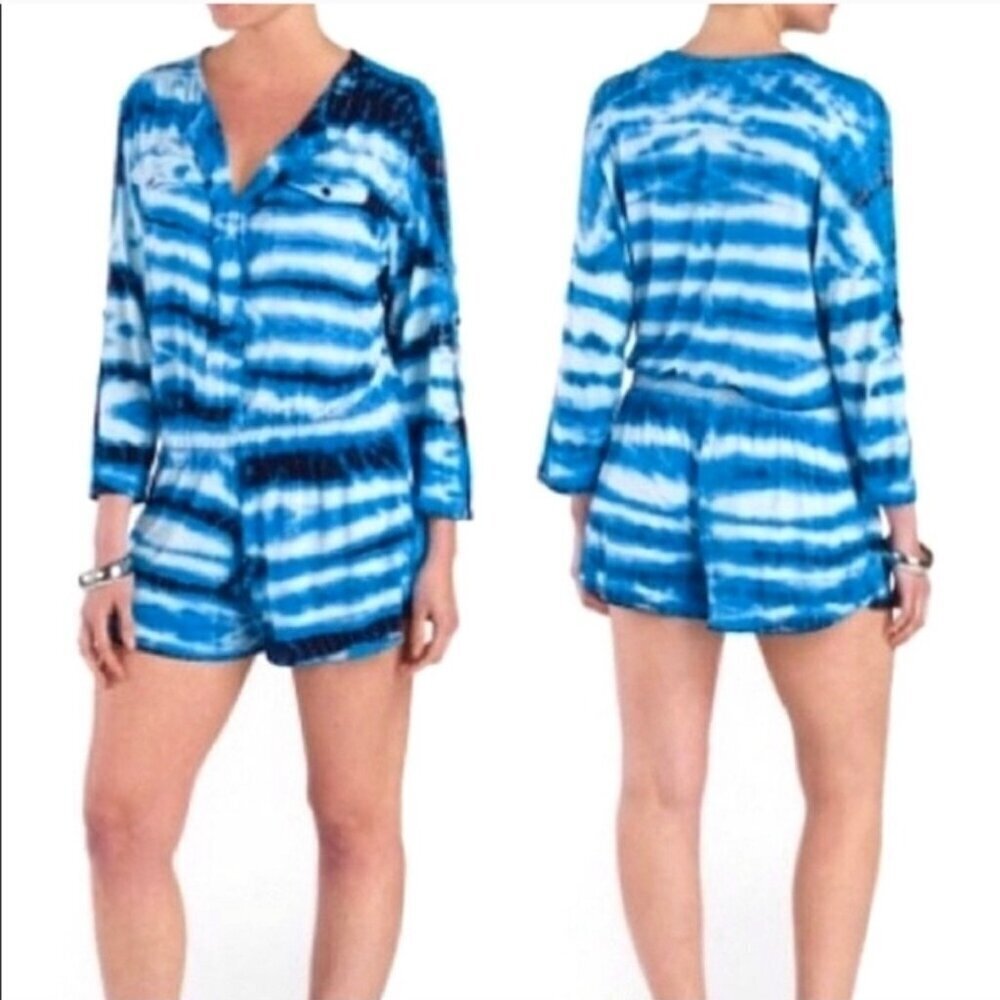 Young Fabulous & Broke Tie Dye Malik Romper Size Medium